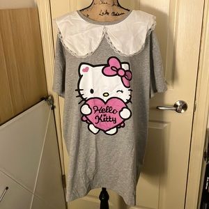 NGO new girl order hello kitty Sanrio oversized tshirt dress cute Kawaii XL 12